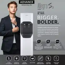 DISPENSER AIR ALLEGRO S3 ADVANCE REVERSE OSMOSIS