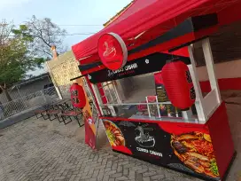 Booth makanan ramen/ plasmanan