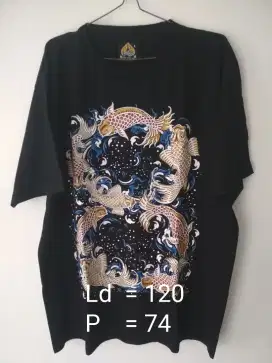 Kaos gambar koi