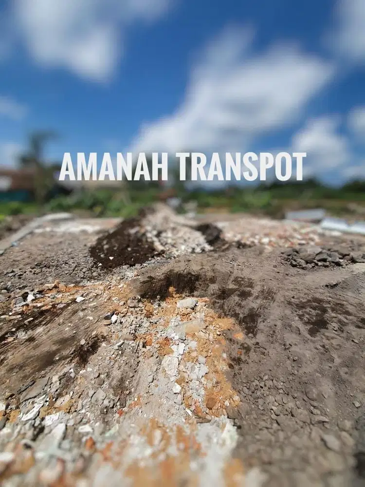 Tanah urug puing bangunan jogja