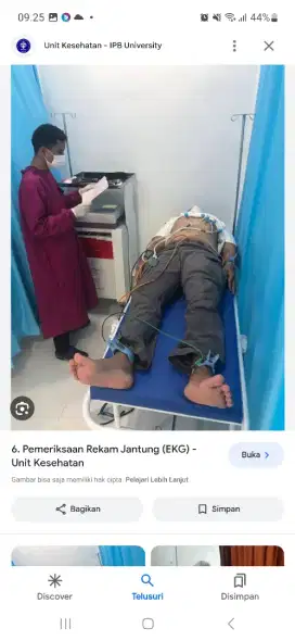 Rekam jantung/EKG langsung dirumah anda