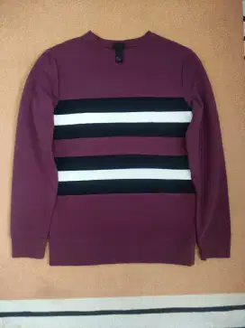 H&m sweatshirt burgundy