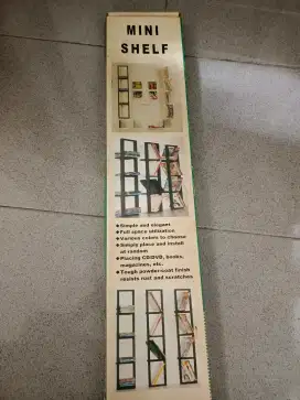 Dijual Rak besi kokoh bahan bagus utk CD,Majalah,buku sangat minimalis