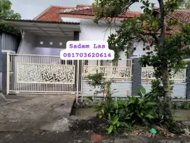 Kanopi, Pagar, cutting laser, pagar besi,