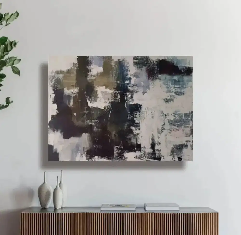 Lukisan abstrak minimalis