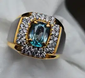Natural Blue zircon