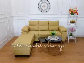 Sofa sudut minimalis dakron