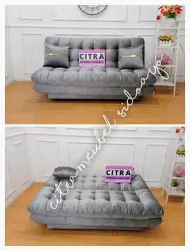 Sofa bed silikon grey