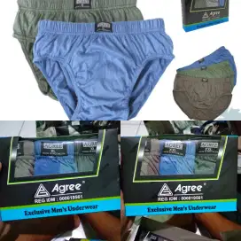 CD pria Agree biru