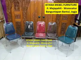 Kursi Susun Busa Kerja Rapat Kantor Belajar Komputer Sandaran Besi #SM