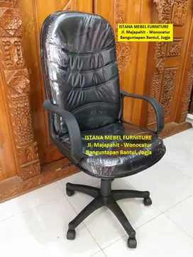 Kursi Putar Bos Kerja Kantor Komputer Gaming Belajar Sandaran Hidrolik