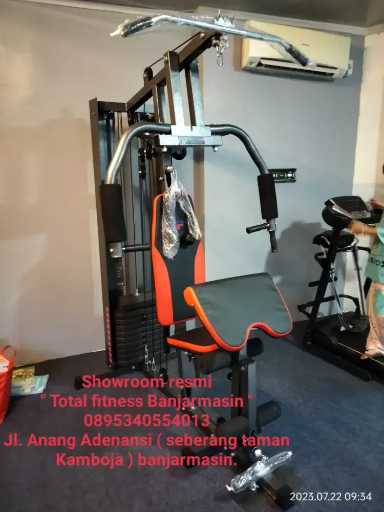 Home gym Rumahan satu sisi