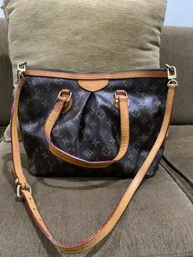 Tas lv palermo kulit matang good quality