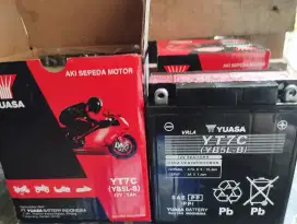 accu aki baru kering yuasa ori kuat utk mio supra vega grand jupe dll