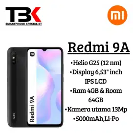 Xiaomi Redmi 9A 3/32GB Second Ori
