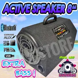 Speaker bluetooth 8 inch karaoke