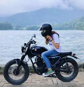 YAMAHA SCRAMBLER JAPSTYLE MURAH 225 cc