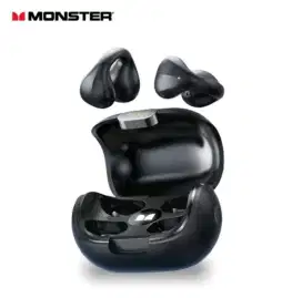 Headset Bluetooth 5.3 TWS LENOVO MONSTER OPEN EAR 101 Earclip Garansi