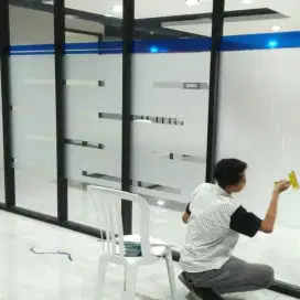 Jasa stiker sandblast kantor
