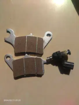 Injector & kampas rem depan motor beat