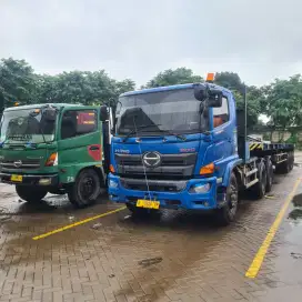 Sewa trailer + buntut 12 mtr los bak