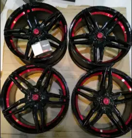 Velg Jazz Yaris Brio Swift Calya Sigra Fonyee Rapidash Ring 17 Inchi