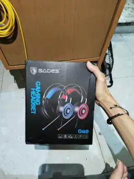 BU Headphone Gaming SADES G60 Bekas berfungsi normal