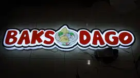Neon Box dan Letter sign Custom.