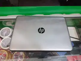 Laptop HP Amd A8-7410 Ram 4gb Hardisk 500gb Windows 10 layar 14 inchi