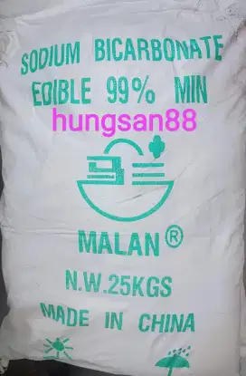 Sodium Bicarbonate Malan China / Baking Soda / Soda Kue @25kg