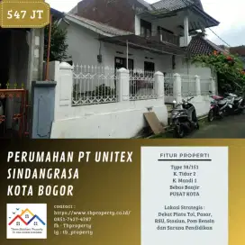 PERUMAHAN PT UNITEX SINDANGRASA BOGOR - VIA LELANG