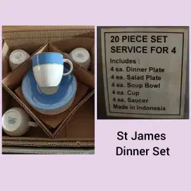 Dinner set St James.