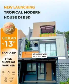 Rumah 3lt paling dicari bsd city ADORA primes terravia sebrang mall!