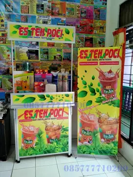 Paketan Es Teh Poci booth