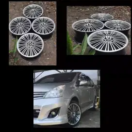 Velg r17 yaris swift jazz vios xenia avanza kijang