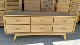 Bufet retro kayu jati bayar cod