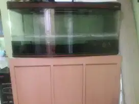 AQUARIUM & lemari bawah