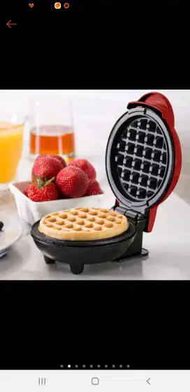MINI WAFFLE MAKER / Alat Pembuat Waffle, Pancake, Kentang, Pizza.