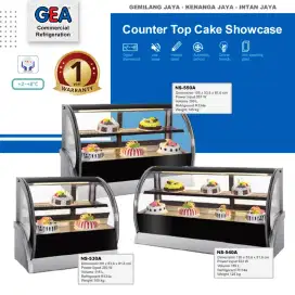 Cake Showcase Gea Berbagai Macam Kapasitas