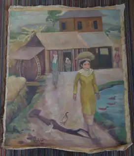 Lukisan Karya Wakidi Tahun 1969