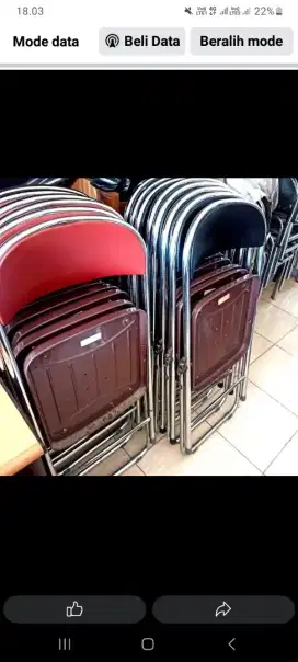 Kursi lpat chitose seken tenda kursi teras