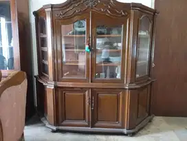 Buffet antik dari kayu jati asli harga murah di Jakarta selatan