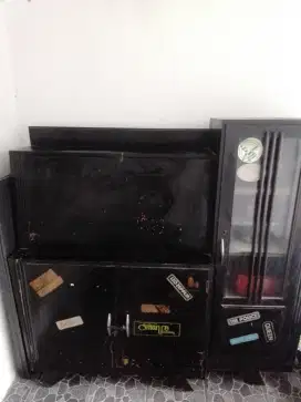 Nego aja.. lemari baju +Meja belajar jati asli jati