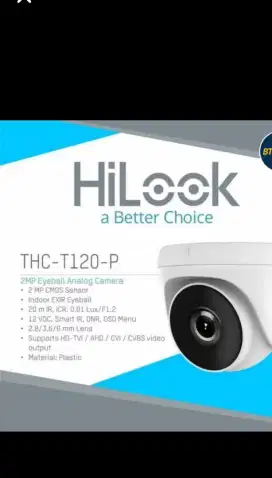 Cctv baru hilook 2mp service