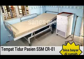 Bed Prokes SSM Ranjang Pasien Kasur Dipan 2 Rumah Sakit 1 Crank Engkol