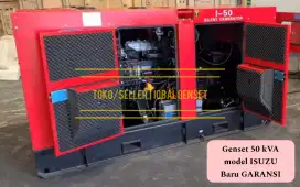 Genset 50 kVA Isuzu model Baru Silent