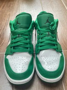 Sepatu Air Jordan original Koleksi (AJ 1 Low Pine Green)