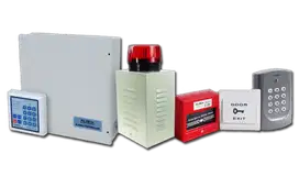 CCTV, Alarm security, PABX, Fire Alarm, Access door, Fingerprint, Tele