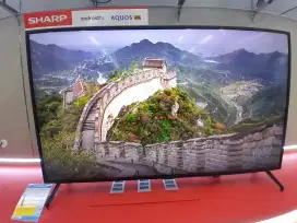 Display TV Sharp 65'In 4K Google | Promo Cicilan Berkesempatan Free 1x