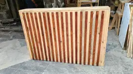Meja Bar / Meja Kasir motif Minimalis